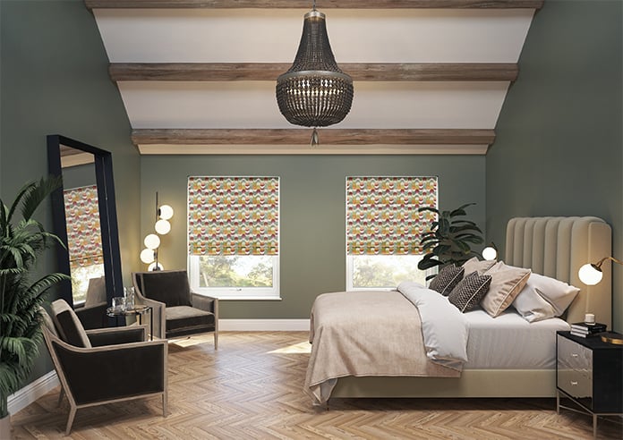 Castillo Velvet, Vitality - Motorised Roman Blind - Image 8